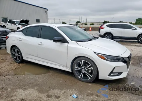 2021 Nissan Sentra Sr z USA, uszkodzony, nr VIN 3N1AB8DV7MY248750